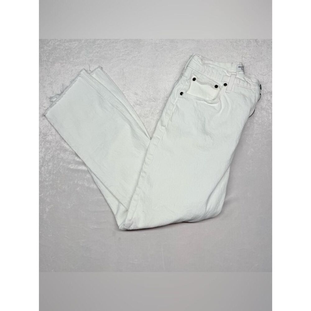Abercrombie-fitch Women's White Jeans